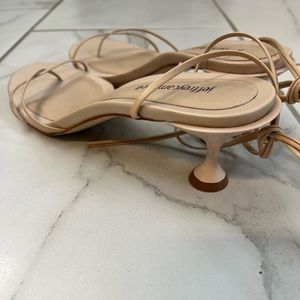 Jeffrey Campbell Sandals - Lace-up Kitten Heel